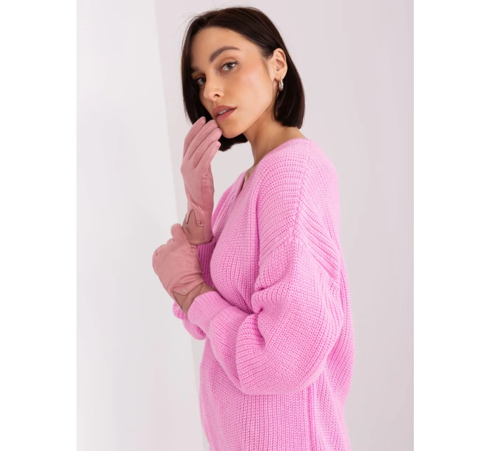 Rukavice AT RK 239507.94P svetlo ružová