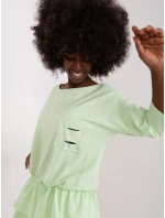 Sukienka EM SK HS 20 model 18856508 pistacjowy - FPrice