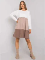 Šaty RV SK 7188.83P hnedá