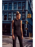 High neck  black model 17626187 - Moe