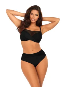 Dámske dvojdielne plavky Fashion 32 S1002N3-19 Black - SELF