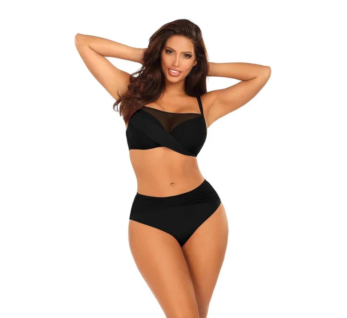 Dámske dvojdielne plavky Fashion 32 S1002N3-19 Black - SELF