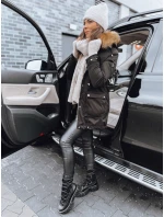 Dámská parka černá Dstreet model 21966198 - FashionStreet Dámská parka černá Dstreet model 21966198 - FashionStreet