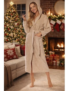 Dlhý dámsky župan L&L 2102 S-2XL