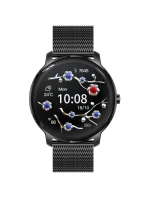 Dámské chytré hodinky Black model 21806569 - RUBICON Dámské chytré hodinky Black model 21806569 - RUBICON