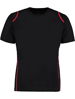 Kustom Kit KK 991 Kontrastné tričko Cooltex® 43.0991 čierne/červené
