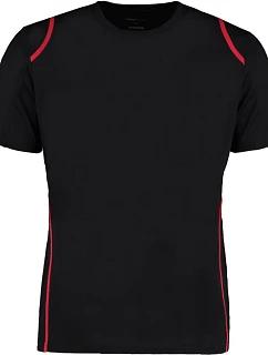 Kustom Kit KK 991 Kontrastné tričko Cooltex® 43.0991 čierne/červené