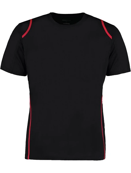 Kustom Kit KK 991 Kontrastné tričko Cooltex® 43.0991 čierne/červené Kustom Kit KK 991 Kontrastné tričko Cooltex® 43.0991 čierne/červené