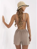 Szorty MO SN model 21235923 ciemny bezowy - FPrice