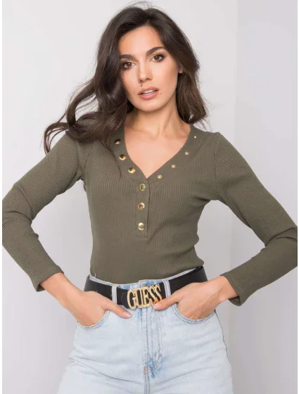 Blúzka TW BZ OB006.59 khaki