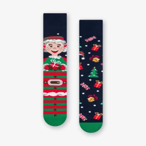 Ponožky Elf 078-A048 Námornícka modrá - Viac