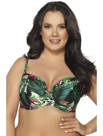 Vrchný diel plaviek s potlačou SK-201 green - Ava