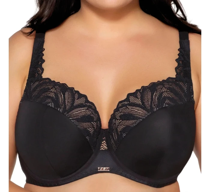 Podprsenka 2107 Yasemin čierna s béžovou - AVA