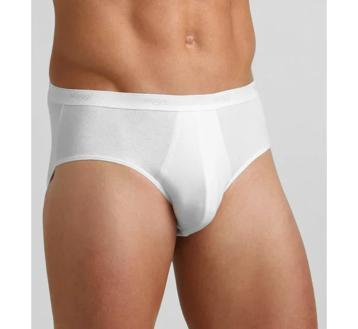 Pánske slipy Sloggi men Basic Midi biele