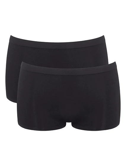 sloggi GO Sense Short 2P - BLACK - SLOGGI BLACK - SLOGGI