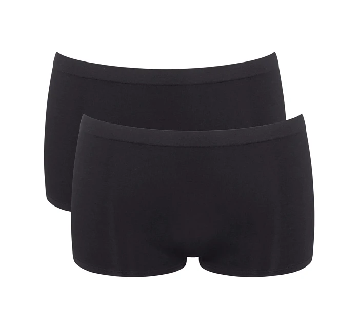 sloggi GO Sense Short 2P - BLACK - SLOGGI BLACK - SLOGGI
