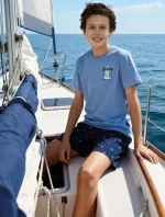 Pyžamo Young Boy model 21924793 Pacific kr/r 134164 - Cornette Pyžamo Young Boy model 21924793 Pacific kr/r 134164 - Cornette