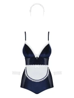 Erotický kostým Maid teddy - OBSESSIVE Erotický kostým Maid teddy - OBSESSIVE