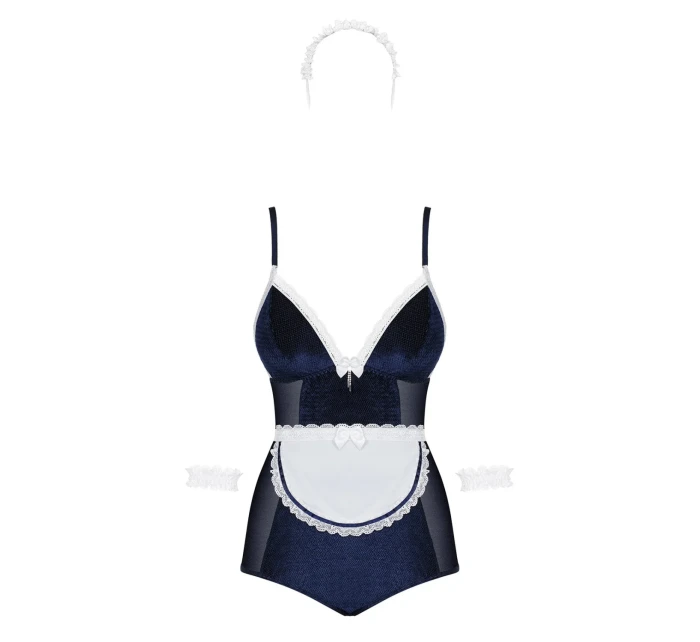 Erotický kostým Maid teddy - OBSESSIVE Erotický kostým Maid teddy - OBSESSIVE