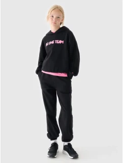 4F Junior 4FJRAW24TTROF1154-20S dievčenské tepláky