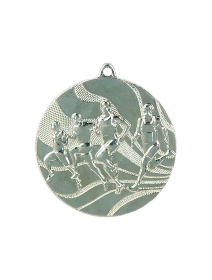 Strieborná medaila - beh - oceľová medaila