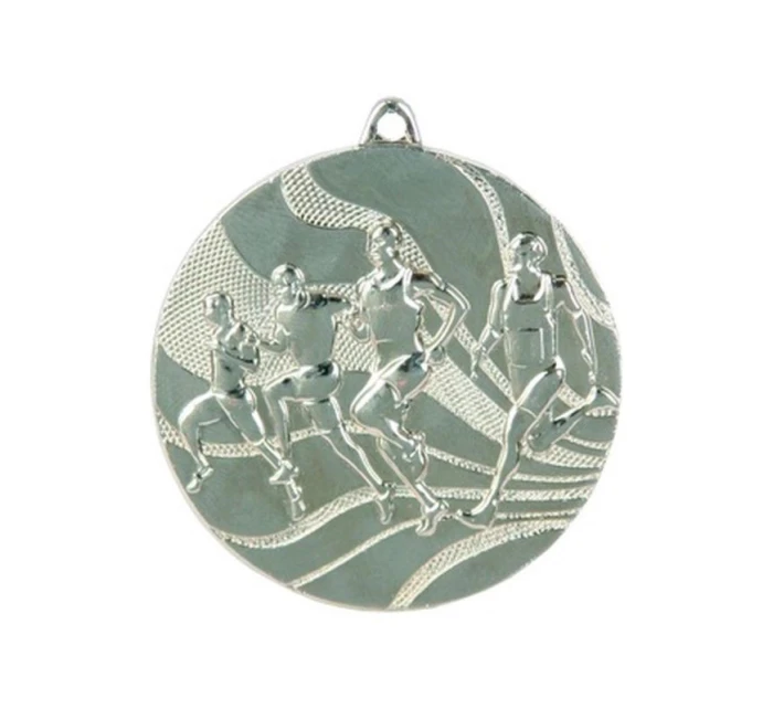 Strieborná medaila - beh - oceľová medaila