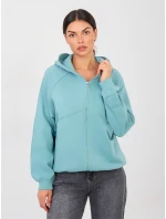 Mikina NS BL NS2566.15 tyrkysová Mikina NS BL NS2566.15 tyrkysová