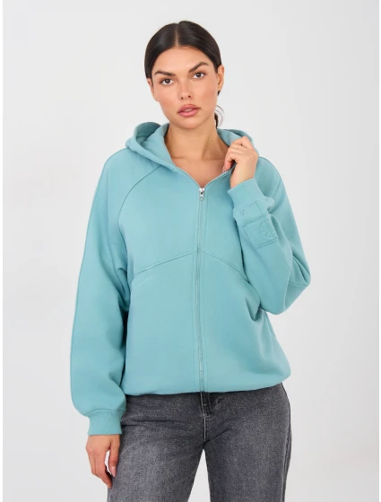 Mikina NS BL NS2566.15 tyrkysová