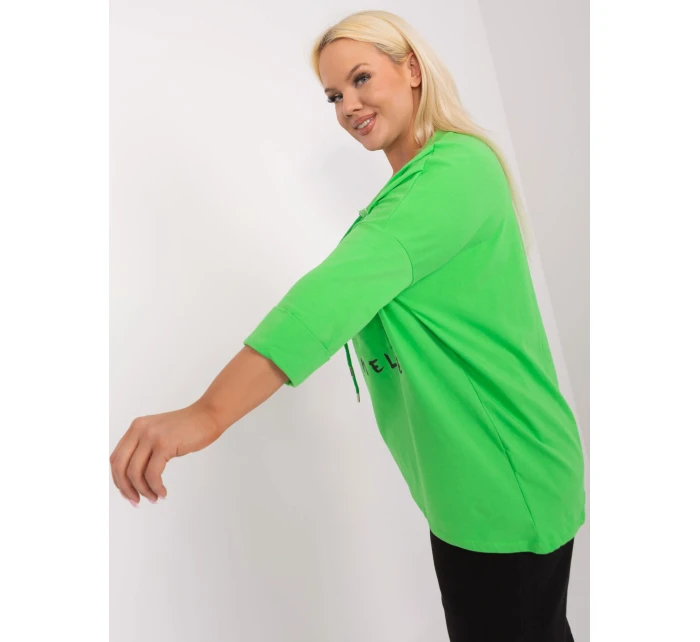 Bluzka RV BZ model 19465464 jasny zielony - FPrice Bluzka RV BZ model 19465464 jasny zielony - FPrice