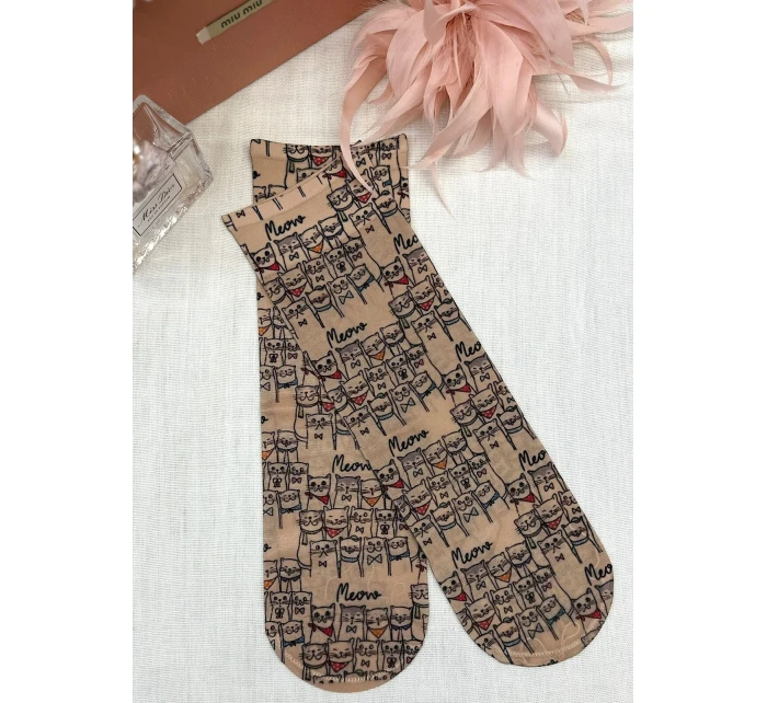 Dámske vzorované ponožky Magnetism lycra 20 den