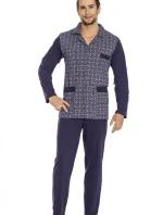 Rozopínanie pánske pyžamo Luna 797 M-2XL