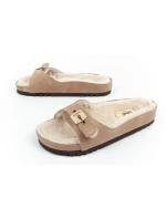 Scholl Iconic MEG Taupe W F303171062 dámske žabky