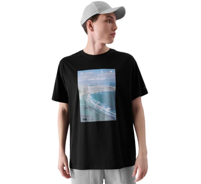 Tričko 4F M2132 M 4FRSS24TTSHM2132 20S pánske Tričko 4F M2132 M 4FRSS24TTSHM2132 20S pánske