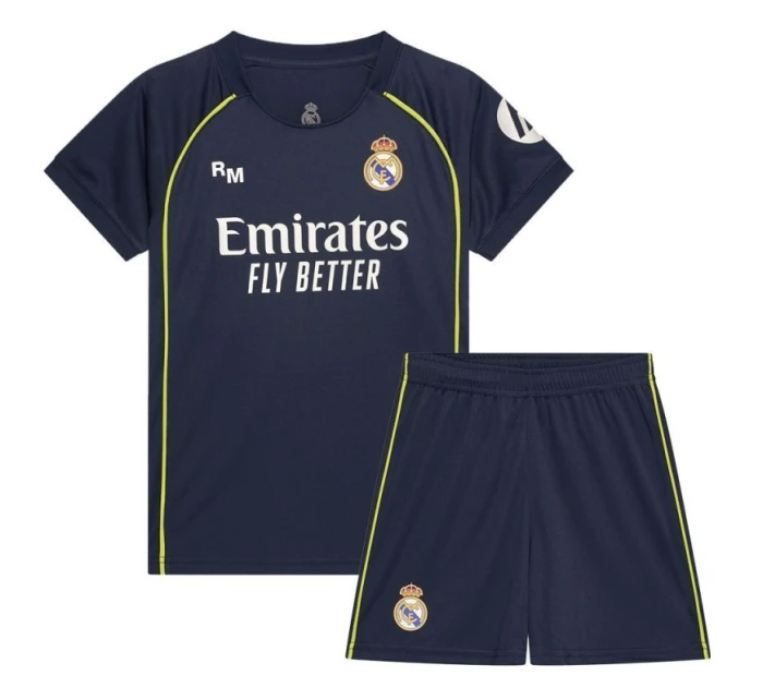 Real Madrid dres šortky sada junior Mbappe box RM25B2 Real Madrid dres šortky sada junior Mbappe box RM25B2