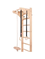 Rebrík s drevenou priečkou a príslušenstvom BENCHK 111+A204 detské
