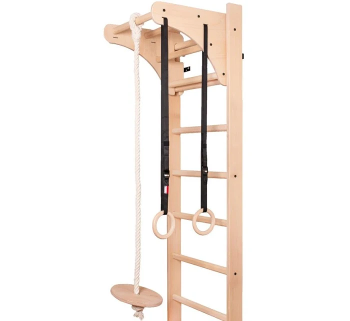 Rebrík s drevenou priečkou a príslušenstvom BENCHK 111+A204 detské