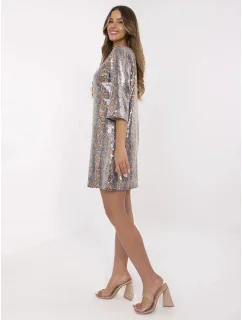 Šaty LK SK 509940.55 dark lilac