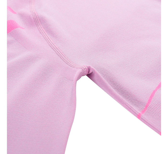 Dámske funkčné prádlo - Tričko ALPINE PRO SEAMA pastelová lila