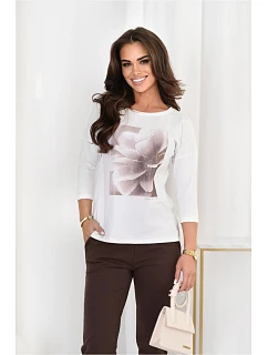 model 21471516 BLOUSE - OFF PINK