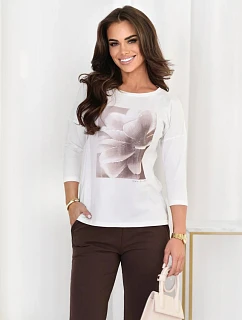 model 21471516 BLOUSE - OFF PINK