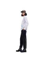 Karl Lagerfeld KL Monogram Lace Bib Shirt W 220W1600