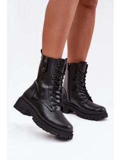 Dámska zateplená pracovná bunda Perlina s dvojitým zipsom - čierna