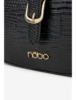 Dámska kabelka s malým reliéfom Nobo - čierna