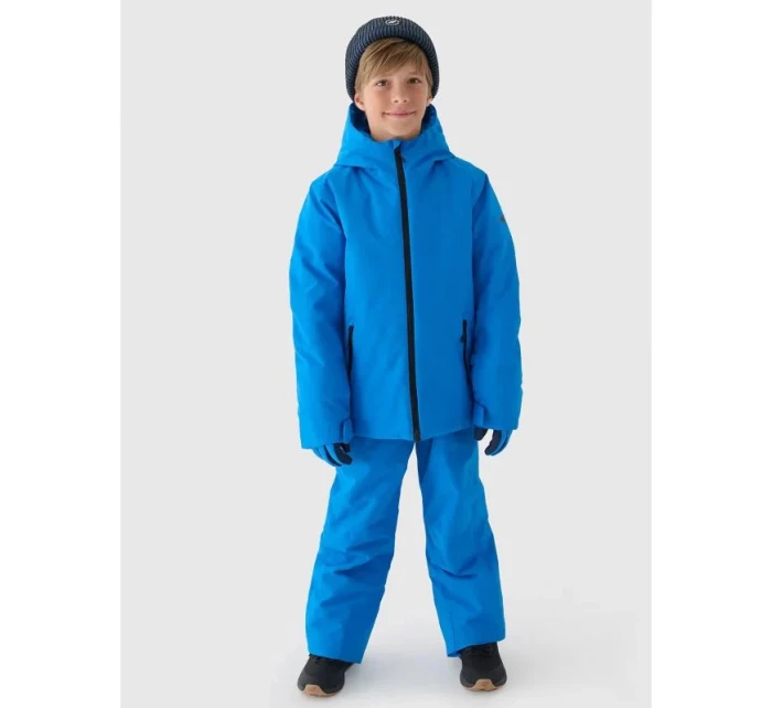 Juniorská lyžiarska bunda Jr 4FJWAW24TTJAM532-33S Blue - 4F