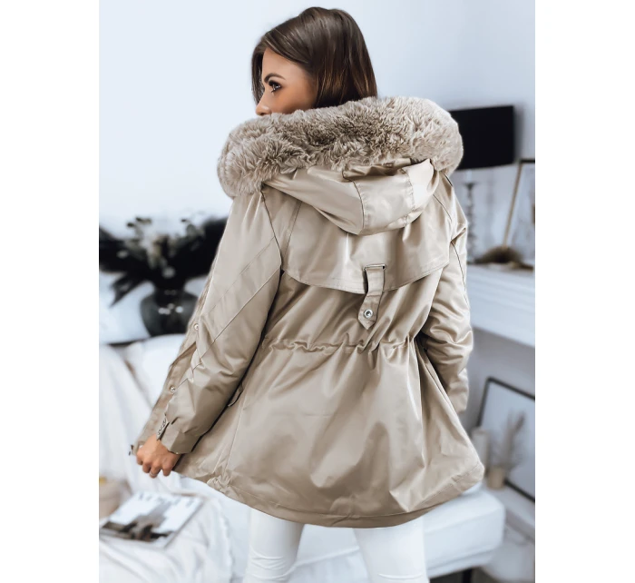 Dámská bunda MEGI beige Dstreet TY3304