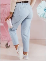 Dámske nohavice s opaskom SOFELIA modré FashionStreet UY2504