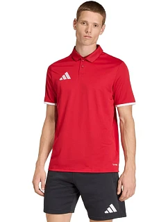 Pánske tričko adidas Entrada 26 Polo červené JZ6664 pánske