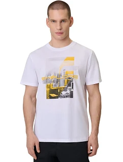 Pánske tričko 4F M2660 biele 4FWSS26TTSHM2660 10S pánske