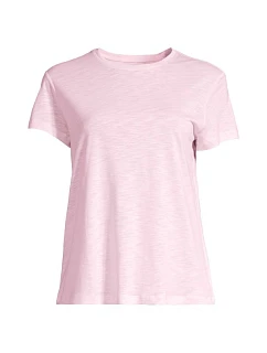 Dámske tričko CASALL Soft Texture Tee, ružová farba
