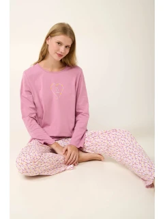 Vamp - Bavlnené pyžamo s potlačou 21927 - Vamp